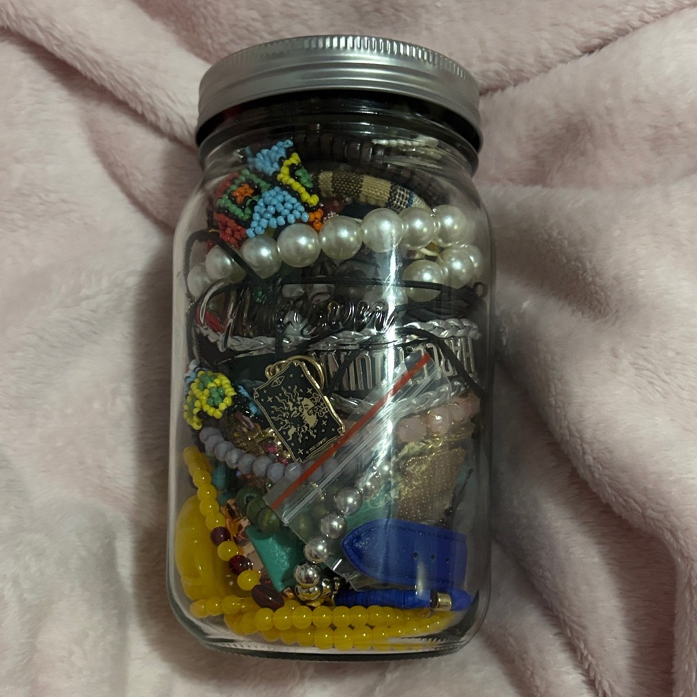 Mystery jewelry jar